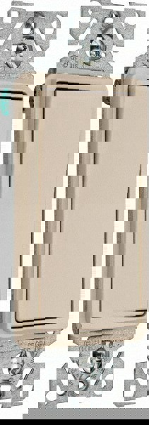 1 Pole, 120 to 277 VAC, 15 Amp, Commercial Grade Rocker Wall Switch